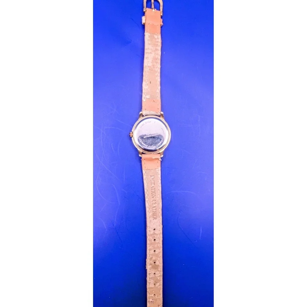 Women's Brown Buckle‎ Band Analog Watch - New Battery
